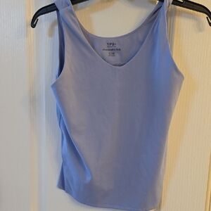 abercrombie kids light purple V-neck tank top